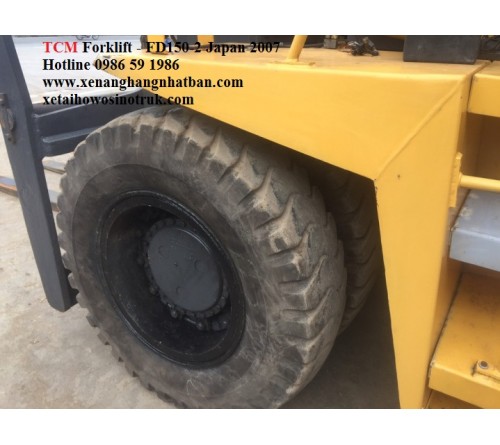 Xe Nâng 15 Tấn Cũ TCM 2007 - SX Nhật Bản