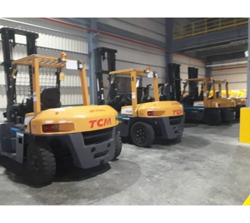 Xe Nâng 6 tấn - 7 tấn - 8 tấn - 10 tấn TCM Nhật Bản