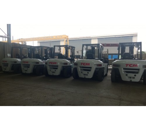 Xe Nâng 6 tấn - 7 tấn - 8 tấn - 10 tấn TCM Nhật Bản