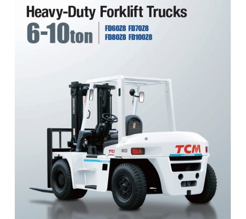 Xe Nâng 6 tấn - 7 tấn - 8 tấn - 10 tấn TCM Nhật Bản