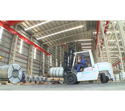 Xe Nâng 4 tấn - 4.5 tấn - 5 tấn TCM Nhật Bản