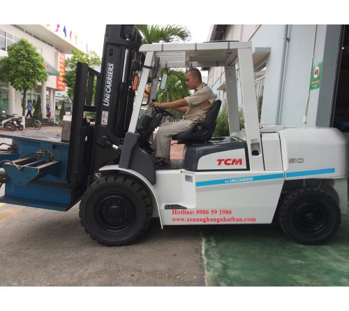 Xe Nâng 4 tấn - 4.5 tấn - 5 tấn TCM Nhật Bản