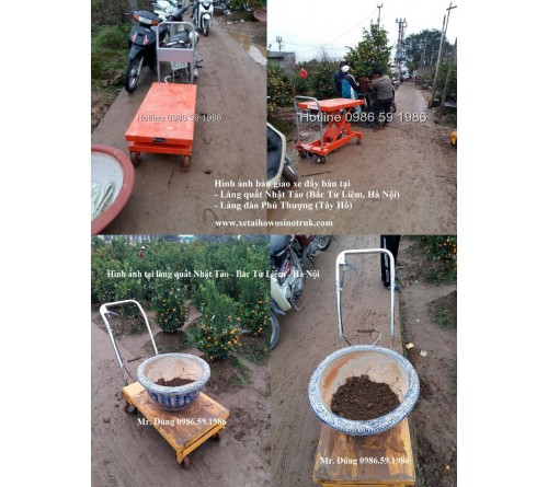 Xe nâng mặt bàn 300-500-750-1000 kg (Table Lift)