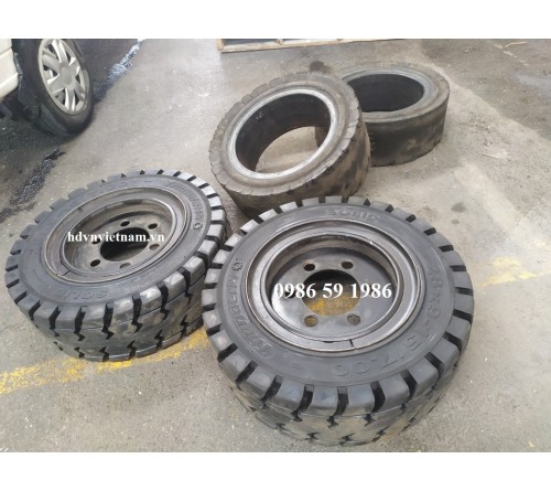 Lốp đặc 28x9-15 Thunder Pro Thái Lan - Lốp xe nâng 3 tấn