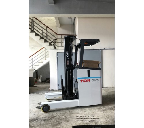 Bánh PU đặc xe nâng điện đứng lái TCM. Model FRB20-8, FRB20-8A, FRHB20-8, FRHB20-8A 