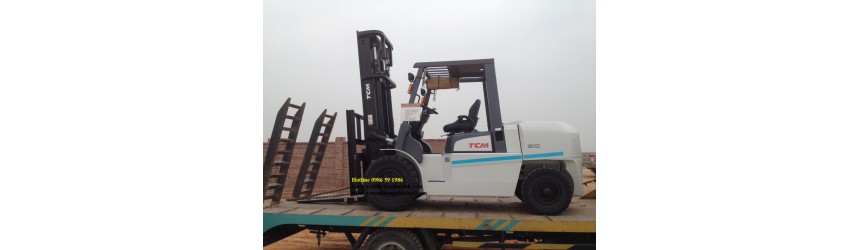 Bàn giao lô 10 xe nâng 4.5 tấn và xe nâng 5 tấn tại Phú Thọ & Vĩnh Phúc 2017-2018