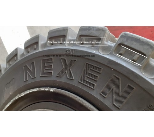 Khi nào nên thay thế lốp xe nâng ?