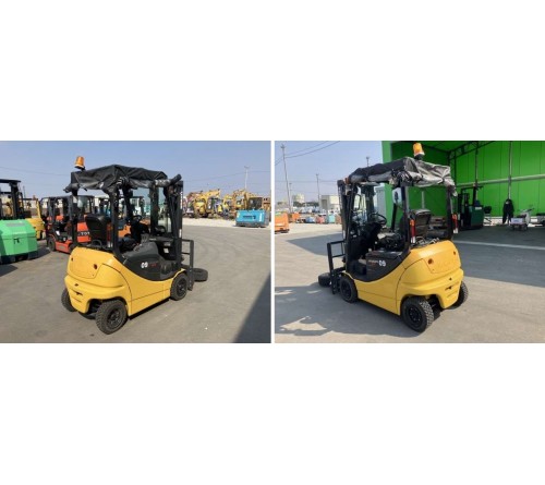 Xe nâng điện ngồi lái 1 tấn Komatsu FB09H-12 dịch giá đời cao 2020 đã qua sử dụng