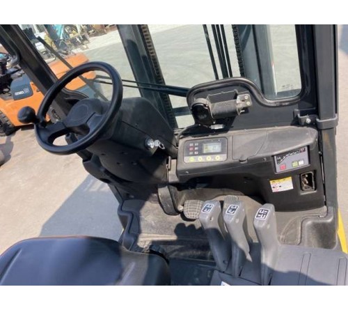 Xe nâng điện ngồi lái 1 tấn Komatsu FB09H-12 dịch giá đời cao 2020 đã qua sử dụng