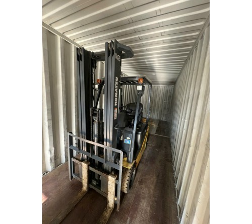 Xe nâng điện ngồi lái 1.5 tấn Komatsu FB15-12 5 mét chui công VSFL402