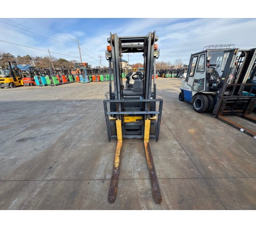 Xe nâng điện 1.5 tấn Komatsu FB15-12, chiều cao nâng 3 mét, bình điện VSFL402, đã qua sử dụng, sản xuất tại Nhật Bản 2014