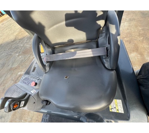 Xe nâng điện 1.5 tấn Komatsu FB15-12, chiều cao nâng 3 mét, bình điện VSFL402, đã qua sử dụng, sản xuất tại Nhật Bản 2014