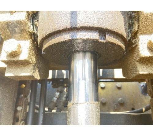 Xe nâng Nhật bãi 3 tấn Komatsu FD30T-15, 3 mét gật gù, sản xuất 2003/09