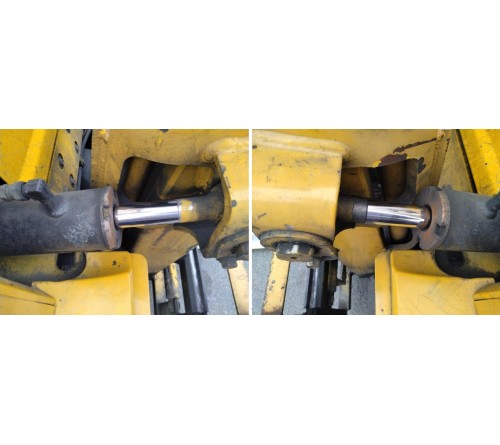 Xe nâng 2.5 tấn Toyota 02-7FD25 dịch càng, động cơ 2Z, đã qua sử dụng, sản xuất tại Nhật Bản 2002