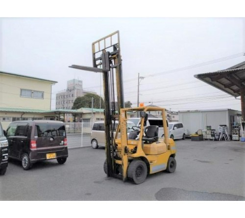Xe nâng 2.5 tấn Toyota 02-7FD25 dịch càng, động cơ 2Z, đã qua sử dụng, sản xuất tại Nhật Bản 2002