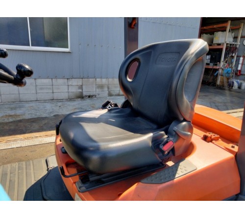 Xe nâng điện ngồi lái 2 tấn Toyota 8FB20 4 mét bình điện VSDX450M sản xuất Nhật Bản 2018