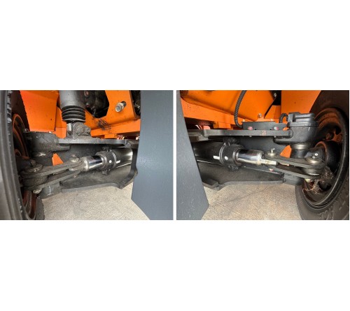 Xe nâng điện ngồi lái 2.5 tấn Toyota 8FBH25 dịch càng, đời cao 2019 đã qua sử dụng