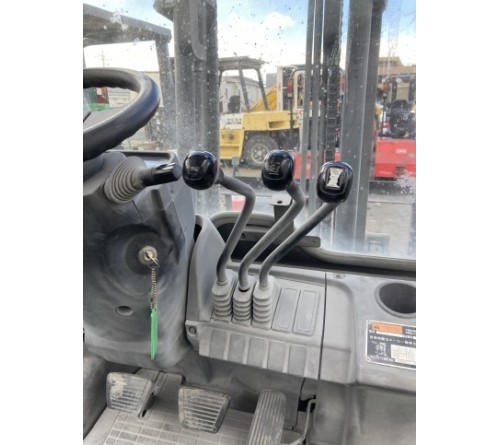 Xe nâng 3 tấn 3 mét gật gù Mitsubishi FD30T F14E S4S, sản xuất tại Nhật Bản 2008