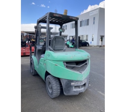 Xe nâng 3 tấn 3 mét gật gù Mitsubishi FD30T F14E S4S, sản xuất tại Nhật Bản 2008