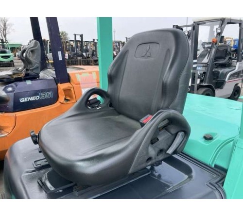 Xe nâng dầu 3.5 tấn 3 mét dịch giá Mitsubishi đã qua sử dụng, model FD35AT-F14E, máy S4S, đời cao 2010