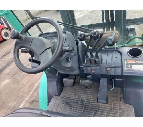 Xe nâng dầu 3.5 tấn 3 mét dịch giá Mitsubishi đã qua sử dụng, model FD35AT-F14E, máy S4S, đời cao 2010