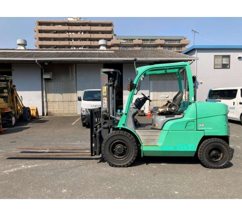 Xe nâng cũ 4 tấn Mitsubishi FD40NT F19D dịch giá động cơ S6S, sản xuất năm 2014 tại Nhật Bản