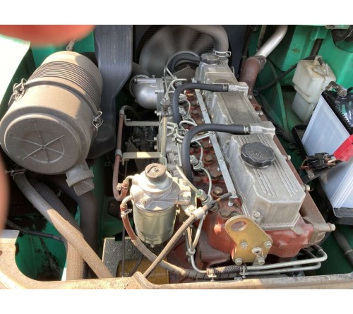 Xe nâng cũ 4 tấn Mitsubishi FD40NT F19D dịch giá động cơ S6S, sản xuất năm 2014 tại Nhật Bản