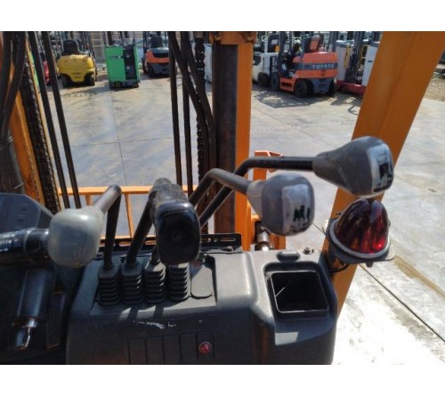 Xe nâng Sumitomo 2.5 tấn 3 mét dịch càng, model 11FD25PAXI98D, động cơ Yanmar 4TNE98 siêu khỏe, sản xuất tại Nhật Bản 2014