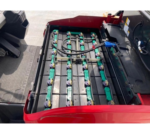 Xe nâng điện ngồi lái 1.5 tấn Nichiyu FB15PN, sản xuất tại Nhật Bản 2020, bình điện Hitachi VSIL510