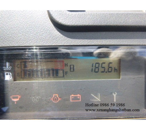 Xe nâng cũ 2.5 tấn Toyota 02-8FDL25 , T7/2015, 185h