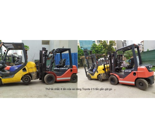 Xe nâng 2.5 tấn gật gù - Toyota - 2011 - 8FD25