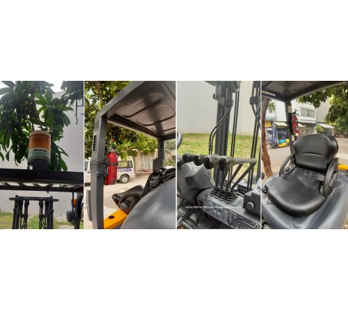 Xe nâng 1.5 tấn Komatsu Dịch giá - Xe nâng cũ đời cao - 05/2013 - FD15T-21