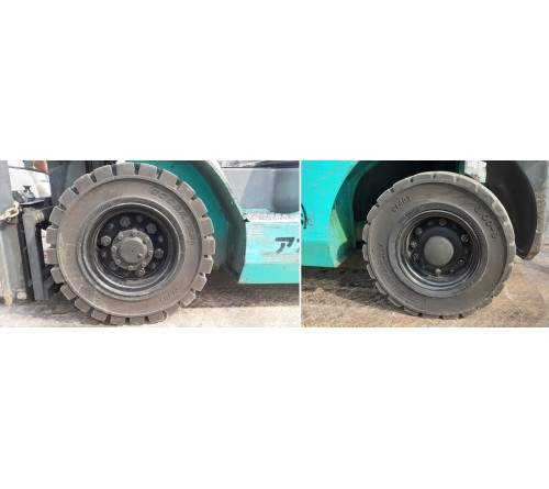 Xe nâng 2.5 tấn Mitsubishi - FD25T S4S 2006 - Nhập Nhật 10/2010 - Xe nâng cũ nhập Nhật giá rẻ