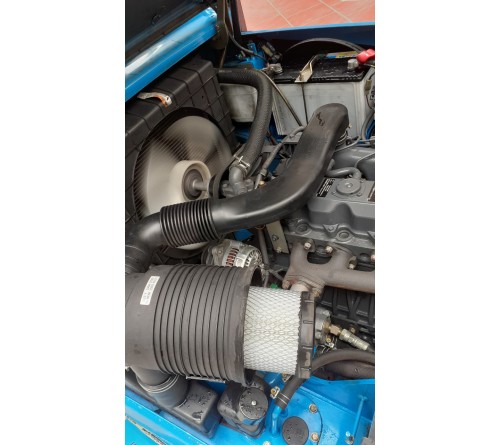 Xe nâng 2.5 tấn chui công dịch giá TCM Unicarriers - FD25T4 VFHM435 đời cao 2015 - Mới 95%