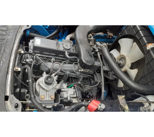 Xe nâng 2.5 tấn chui công dịch giá TCM Unicarriers - FD25T4 VFHM435 đời cao 2015 - Mới 95%