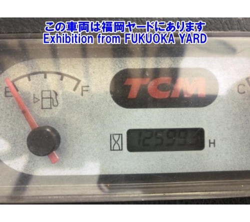Xe nâng 3 tấn TCM - FD30T3 - Động cơ TD27 - Sản xuất Nhật Bản 10/2011 - Nhập Nhật T12/2019