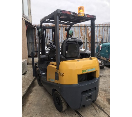 Xe nâng  cũ 1.5 tấn dịch giá đời cao TCM Unicarriers FHD15T3Z C240 - Sản xuất Nhật Bản 2015